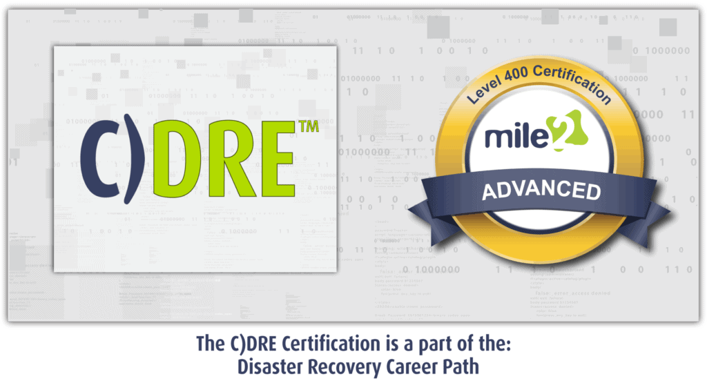 C)DRE Disaster Recovery Engineer for LMS