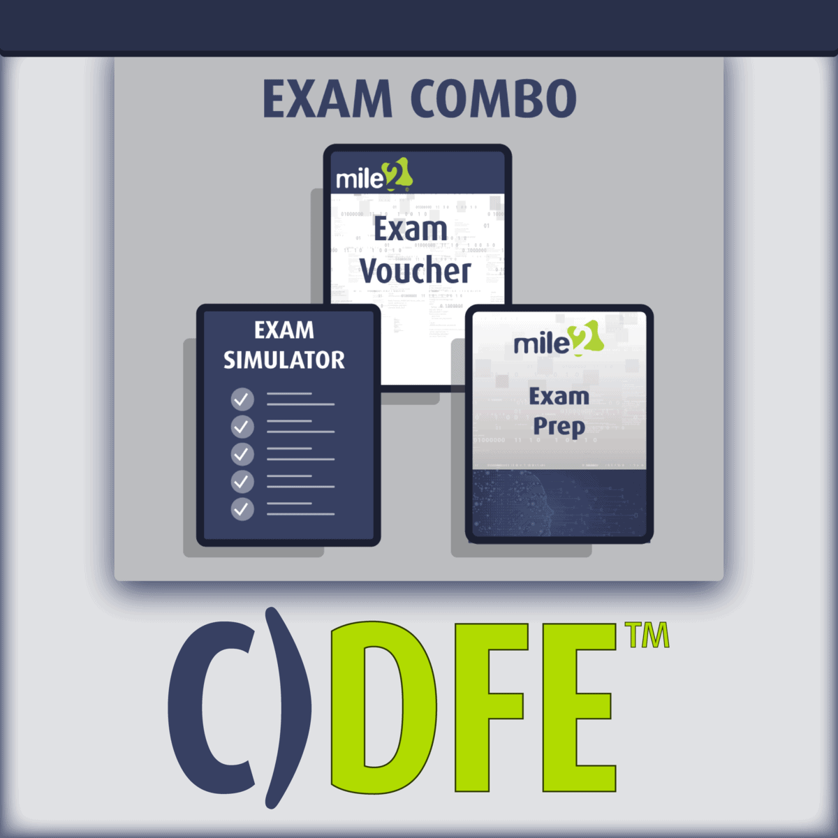 C)DFE Digital Forensics Examiner exam combo