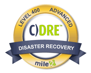 C)DRE Disaster Recovery Engineer Badge