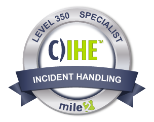 C)IHE Certified Incident Handling Engineer Badge