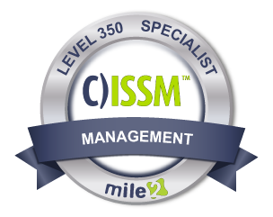 C)ISSM Information System Security Manager badge