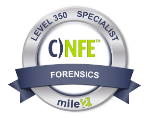 C)NFE Network Forensics Examiner Badge