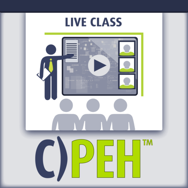C)PEH Professional Ethical Hacker live class