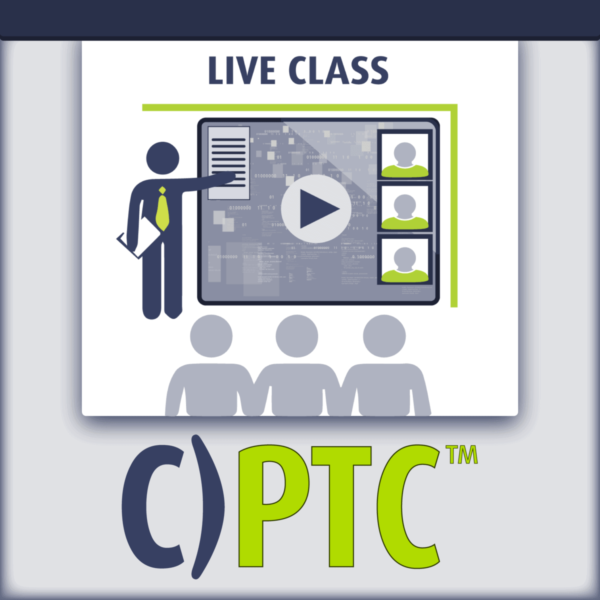 C)PTC Penetration Testing Consultant Certification live class
