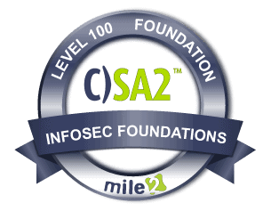 C)SA2 Certified Security Awareness 2 badges