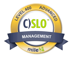 Level 400 C)SLO Badge Mile2