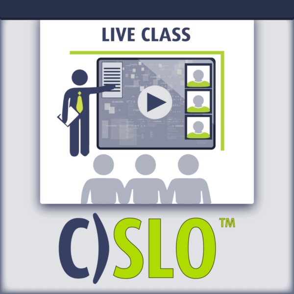 C)SLO Certified Security Leadership Officer Live Class
