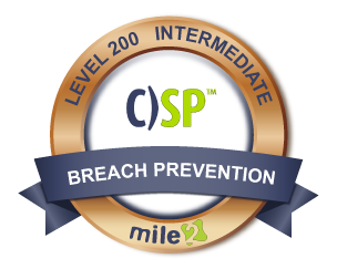 C)SP Certified Security Principles Badge