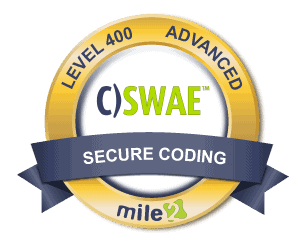 C)SWAE Certified Secure Web Application Engineer